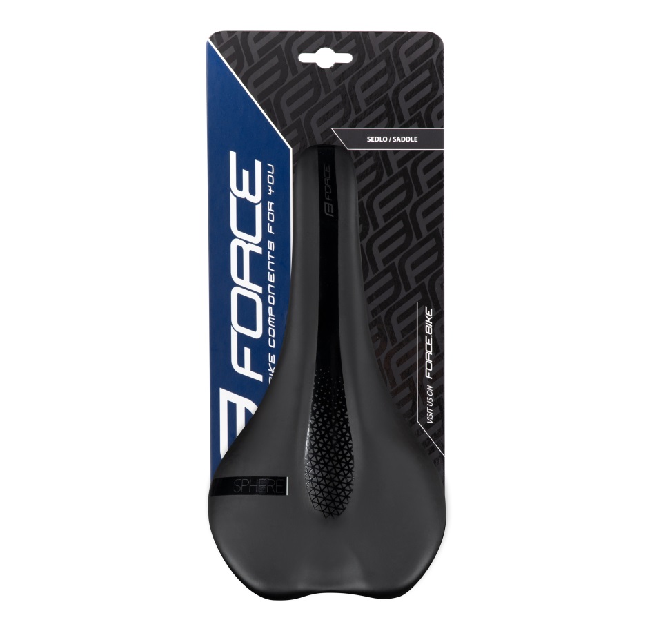 sedlo FORCE SPHERE sportovní, černé