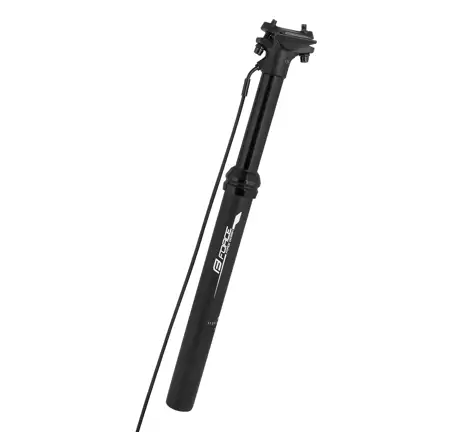 sedlovka F DROPPER 30,9/475mm teleskopická,mat.čer