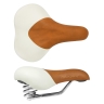 set BRISTOL retro (saddle, 2x bag, grips),brown