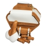 set BRISTOL retro (saddle, 2x bag, grips),brown