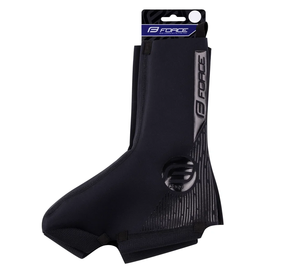 shoe covers F DEEP w/o zipper ROAD, black