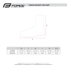 shoe covers F SPEED ROAD without zipper, black