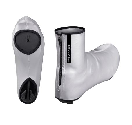 shoe covers FORCE FLARE ROAD, reflective 
