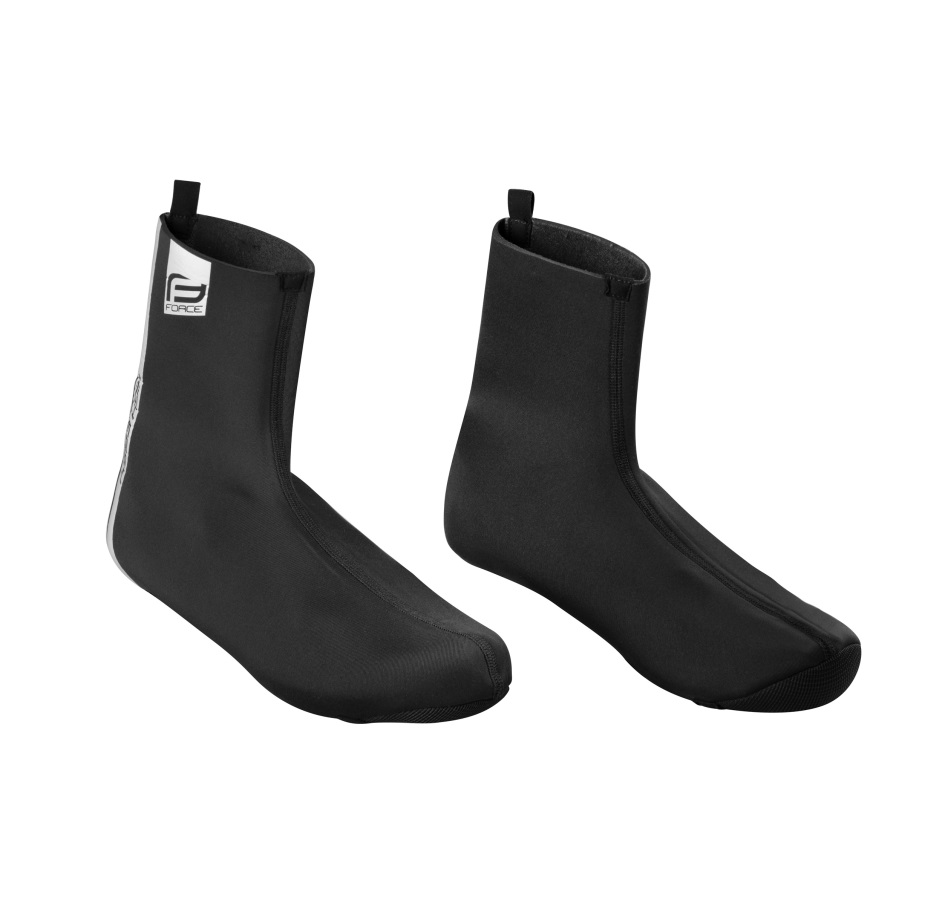 shoe covers FORCE HIGH EASY ROAD, black
