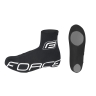shoe covers FORCE LYCRA TERMO ROAD, black 