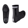 shoe covers FORCE PU DRY ROAD, black