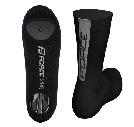 shoe covers FORCE SNUG knitted black