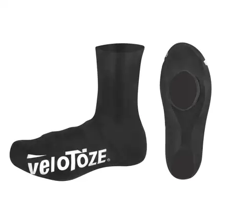 shoe covers VELOTOZE ROAD latex tall, black 
