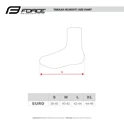 shoe covers VELOTOZE ROAD latex tall, yellow II