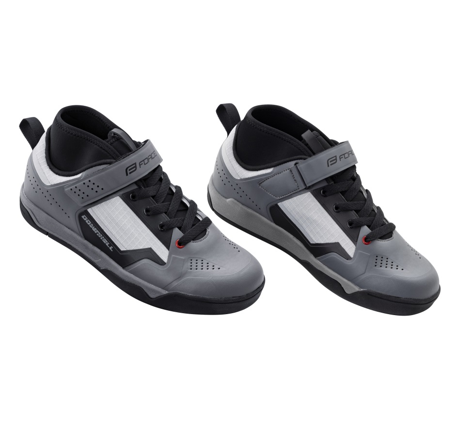 shoes FORCE DOWNHILL FLAT, grey-black 