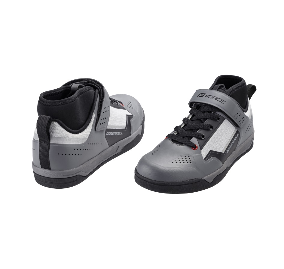 shoes FORCE DOWNHILL FLAT, grey-black 