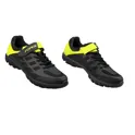 shoes FORCE MTB GO2, black-fluo