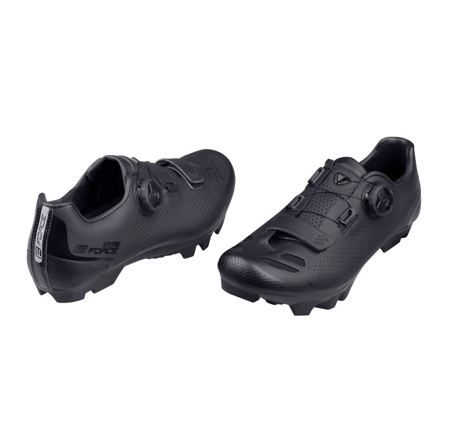 shoes FORCE MTB HERO PRO, black