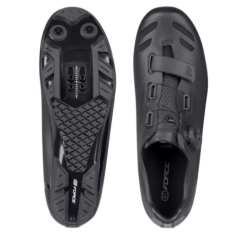 shoes FORCE MTB HERO PRO, black