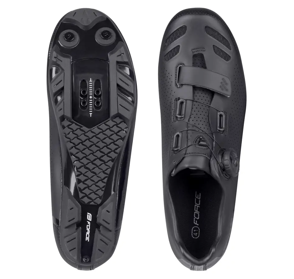 shoes FORCE MTB HERO PRO, black
