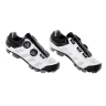 shoes FORCE MTB POINTS LADY, white-black 