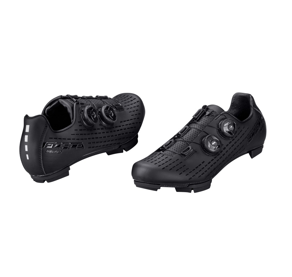 shoes FORCE MTB REVOLT CARBON, black