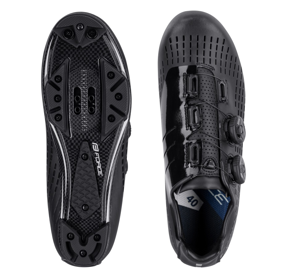 shoes FORCE MTB REVOLT CARBON, black