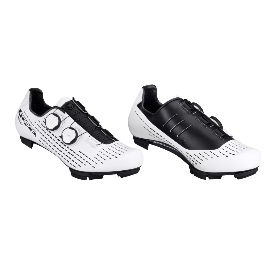 shoes FORCE MTB REVOLT CARBON, white