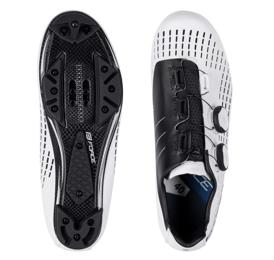 shoes FORCE MTB REVOLT CARBON, white