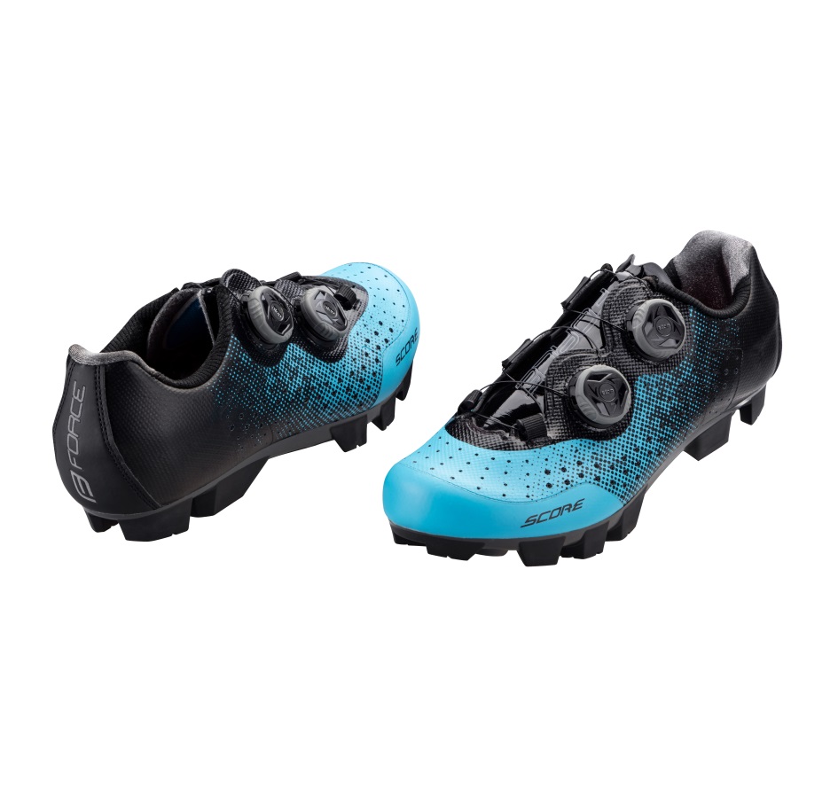 shoes FORCE MTB SCORE, blue-black