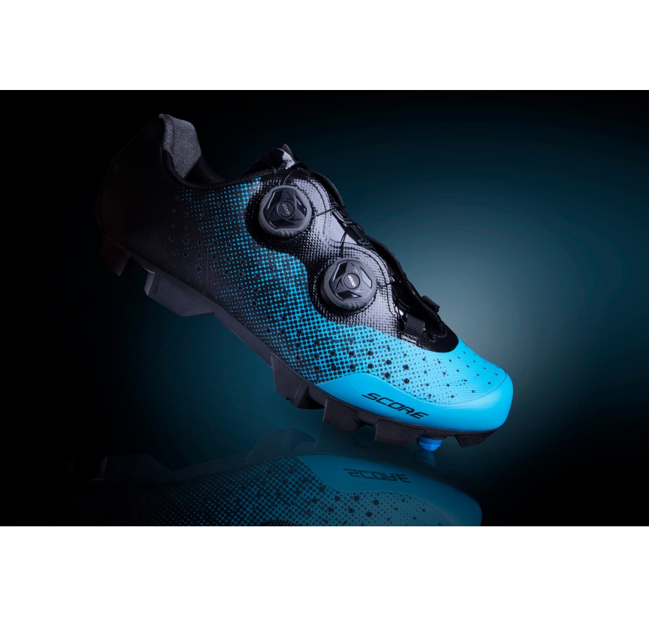 shoes FORCE MTB SCORE, blue-black