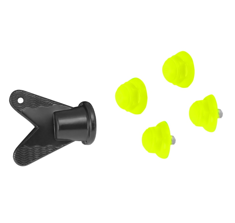 shoes FORCE MTB SCORE, fluo-black
