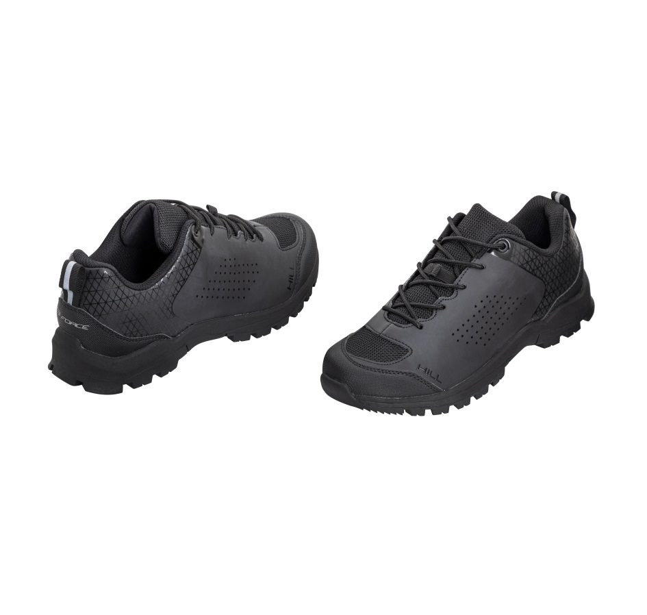 shoes FORCE MTB/TOURIST HILL, black 
