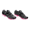 shoes FORCE MTB TURBO LADY, black-pink