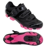 shoes FORCE MTB TURBO LADY, black-pink