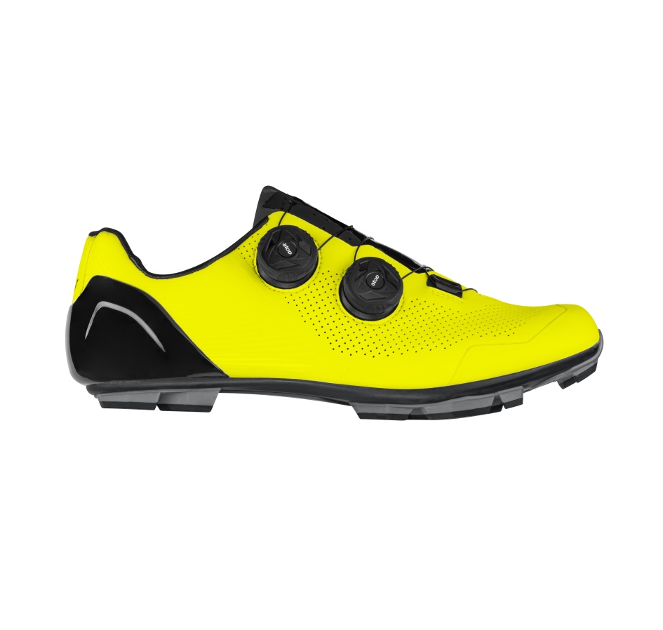 shoes FORCE MTB WARRIOR CARBON, fluo