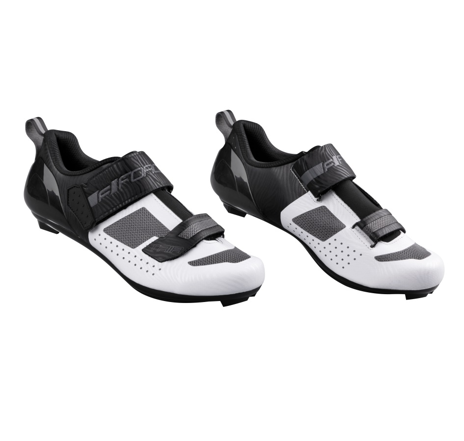 shoes FORCE ROAD TRIA, black-white