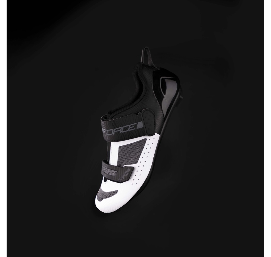 shoes FORCE ROAD TRIA, black-white