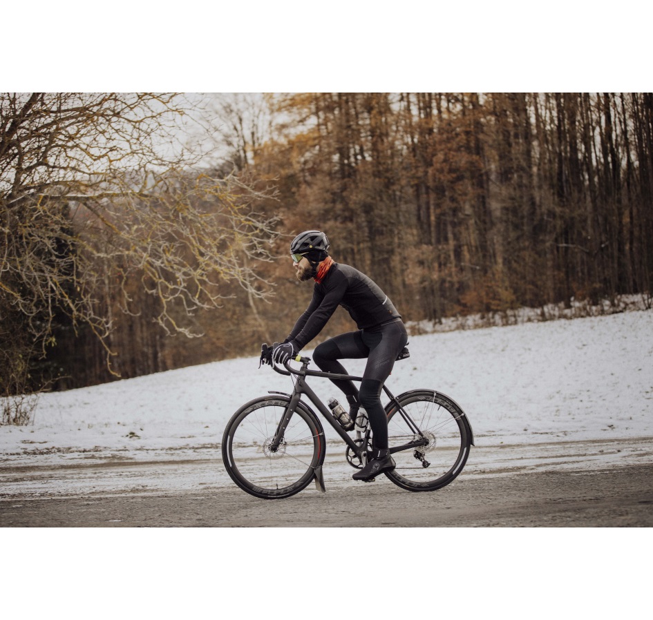 shoes winter FORCE MTB GLACIER, black