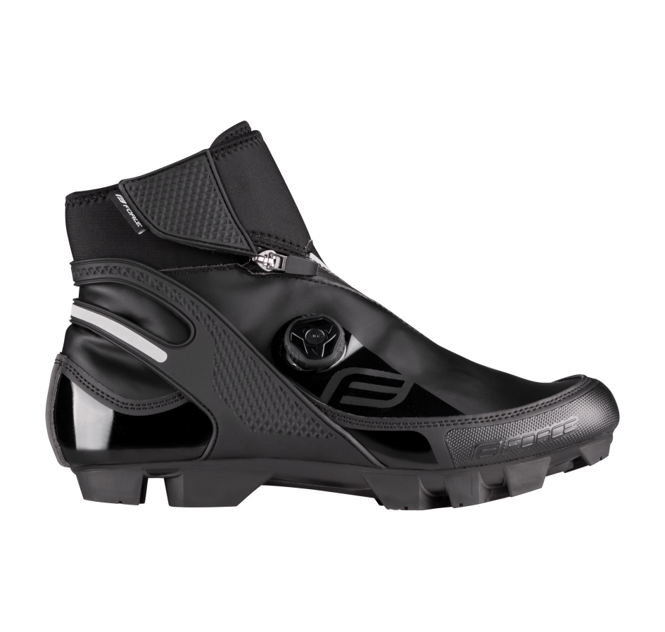 shoes winter FORCE MTB GLACIER, black