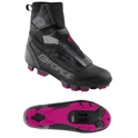 shoes winter FORCE MTB ICE21 LADY, black-pink