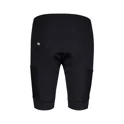 shorts F COMFORT 2 to waist with pad, black S