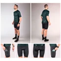 shorts F COMFORT 2 to waist with pad, black S