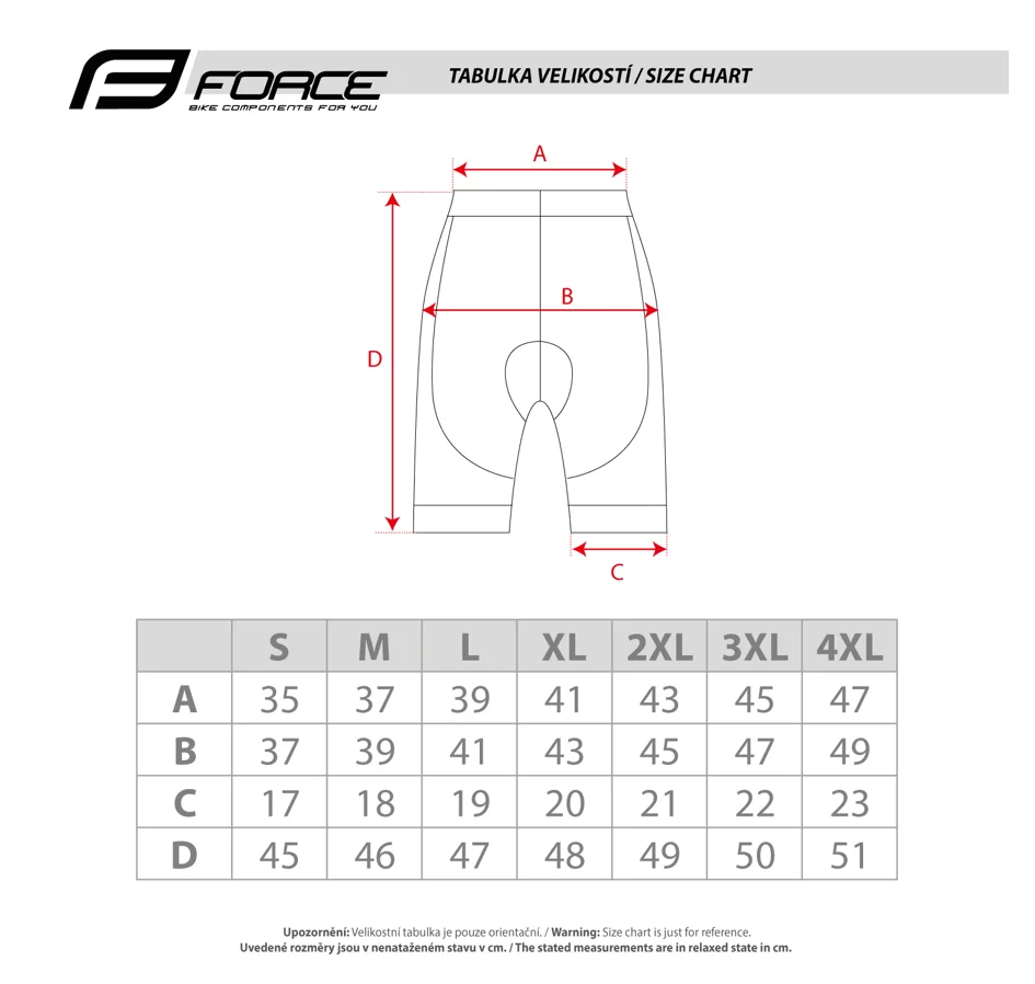 shorts F COMFORT to waist with pad, black