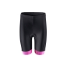 shorts F KID VICTORY with pad, pink 154-164