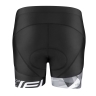 shorts F MINI LADY to waist w pad, black-grey