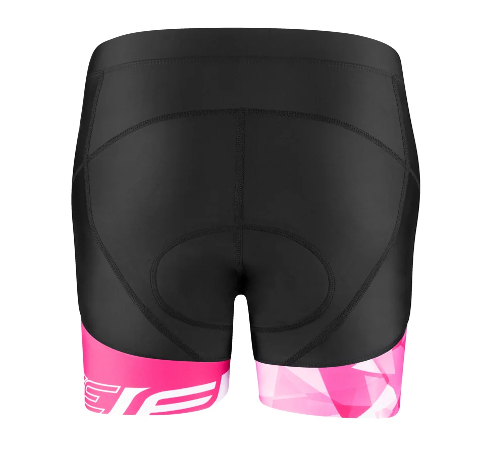 shorts F MINI LADY to waist with pad, black-pink
