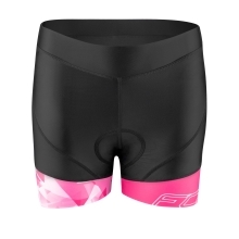 shorts F MINI LADY to waist with pad, black-pink