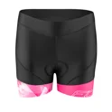 shorts F MINI LADY to waist with pad, black-pink