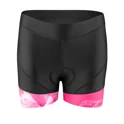 shorts F MINI LADY to waist with pad,black-pink XL