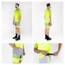 shorts F STORM to waist with pad,grey-fluo