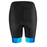 shorts F VICTORY LADY to waist w pad, blk-blue