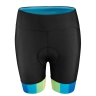 shorts F VICTORY LADY to waist w pad, blk-blue