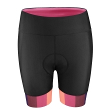 shorts F VICTORY LADY to waist w pad, blk-pink