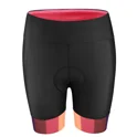 shorts F VICTORY LADY to waist w pad, blk-pink